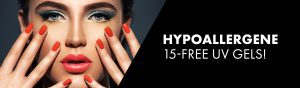 Hypoallergene 15-free UV gels en gellak