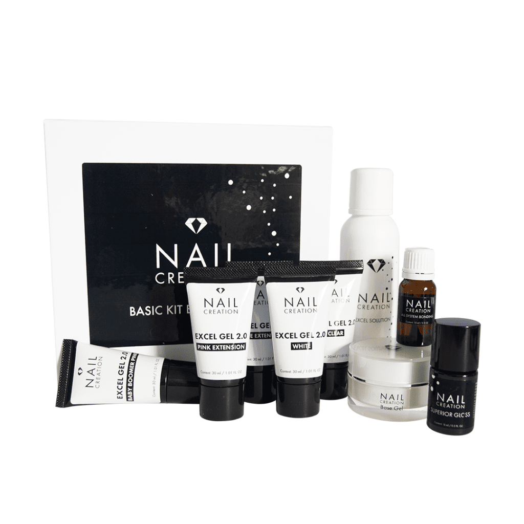 Learn to work with Basic Kit Fiber Gel Nail Creation