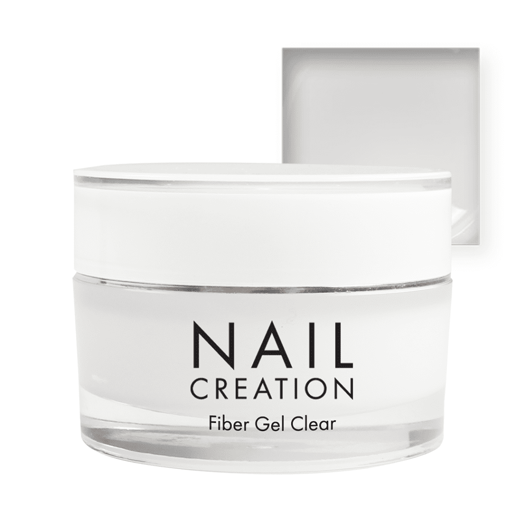 Strong Gel nails Fiber UV Nail Gel Clear by Nail Creation
