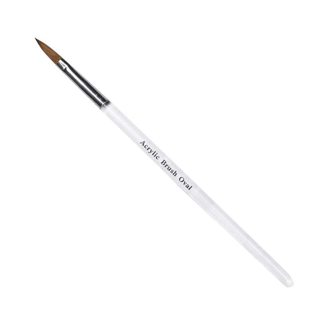 Acrylic Nail Brush Kolinsky Oval By Nail Creation