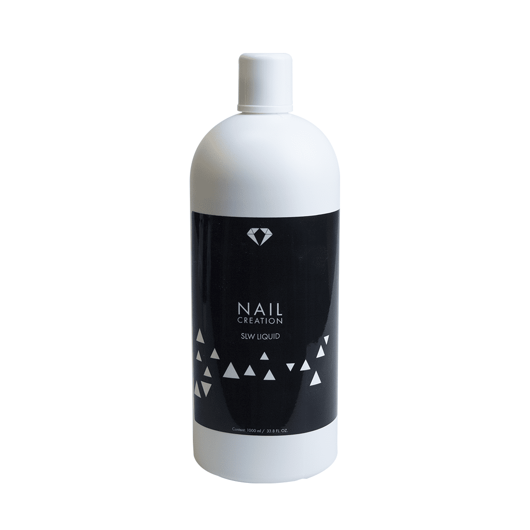 SLW platinum acrylic liquid from nail creation