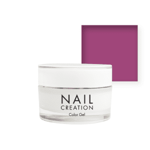 Nail Creation pot with color gel and dark pink square