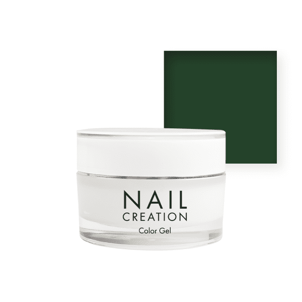 Nail Creation pot with color gel and green square