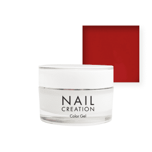 Nail Creation pot with color gel and red square