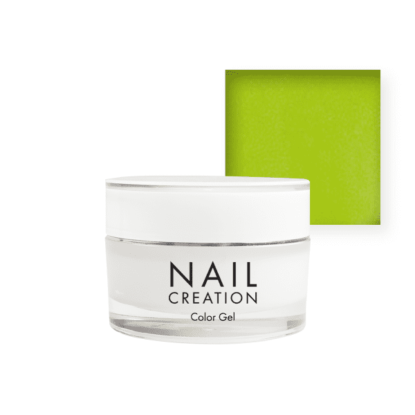 Nail Creation pot with color gel and green square