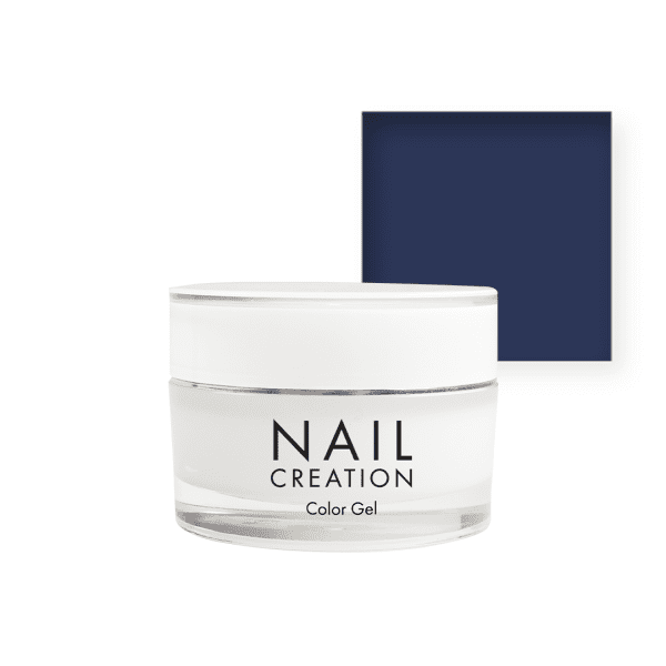 Nail Creation pot with color gel and blue square