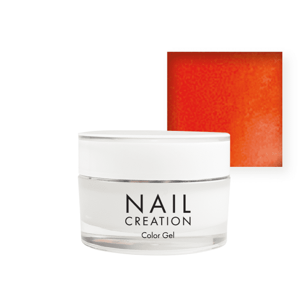 Nail Creation pot with color gel and red square