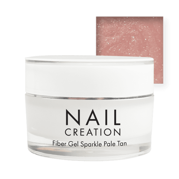 Fiber Gel Sparkle Pale Tan