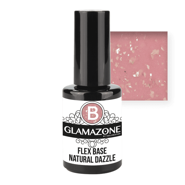 Flex Base Natural Dazzle by Nail Creation