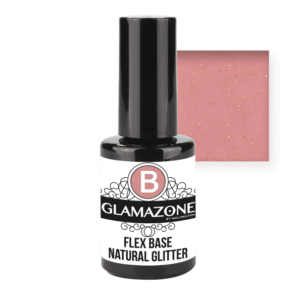 Flex Base Natural glitter by Nail Creation