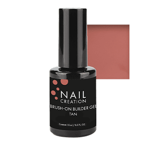 Brush-on builder gel tan by Nail Creation
