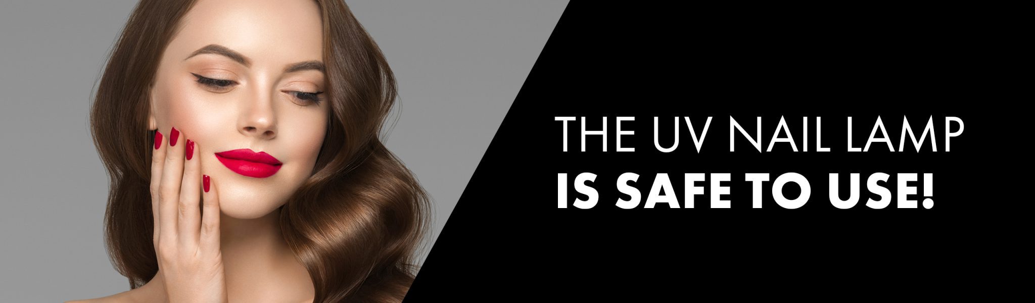 The UV nail lamp is safe to use! low risk cancer Nail Creation