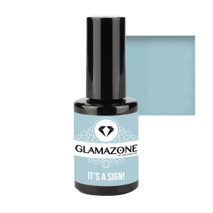 light blue Gel Polish Glamazone