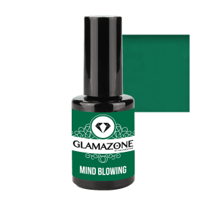 Glamazone green gel polish