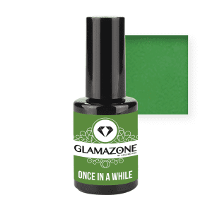 Green gel polish Glamazone