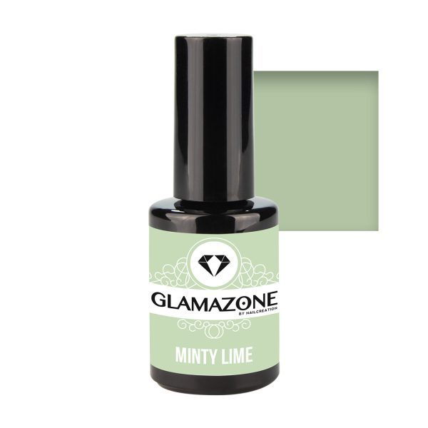 mint green gel polish glamazone