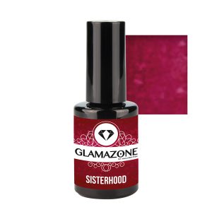 magenta gel polish glamazone