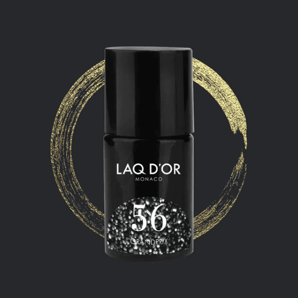 LAQ D'OR zwarte reflecterende gellak Grandprix