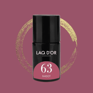 LAQ D'OR roze-paarse gellak Bardot