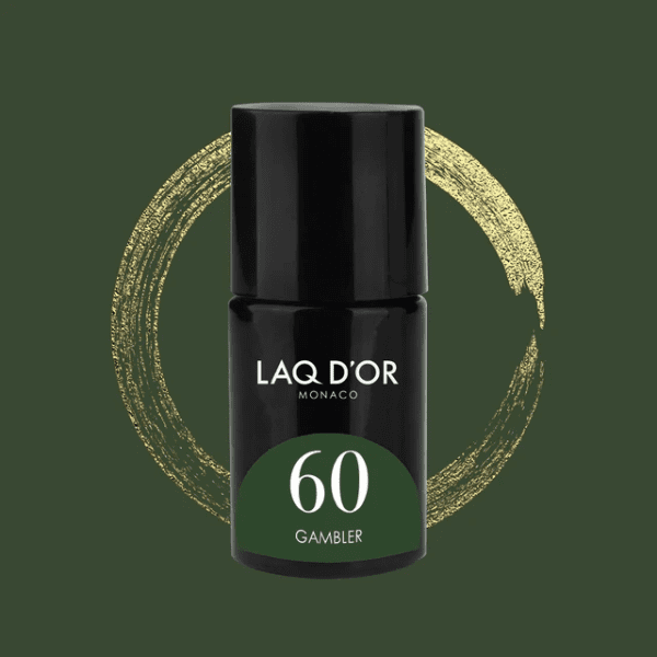 LAQ D'OR groene gellak Gambler