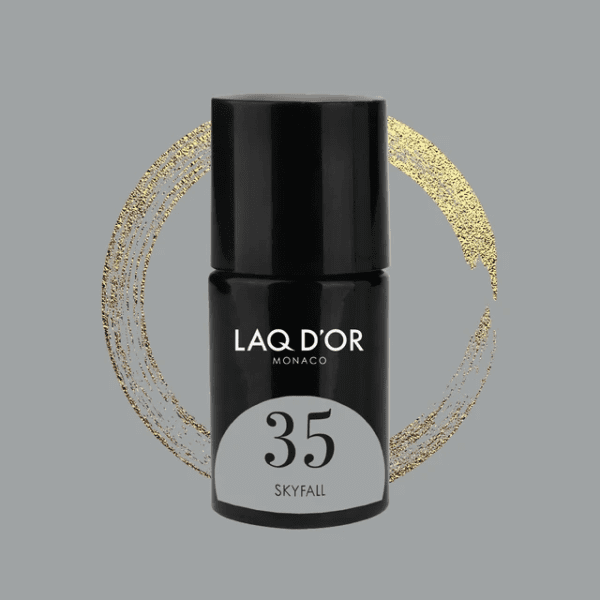 LAQ D'OR muisgrijze gellak Skyfall