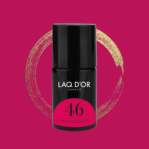 LAQ D'OR neon magenta gellak Dancing shoes