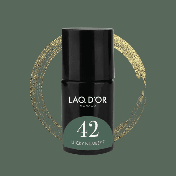 LAQ D'OR groene gellak Lucky Number 7