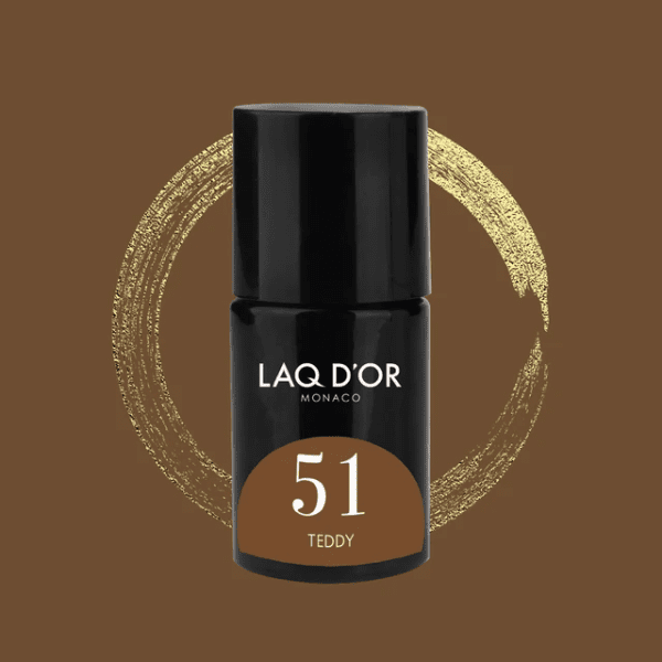 LAQ D'OR bruine gellak Teddy