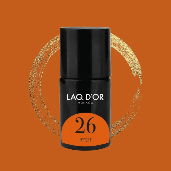 LAQ D'OR oranje gellak Jetset
