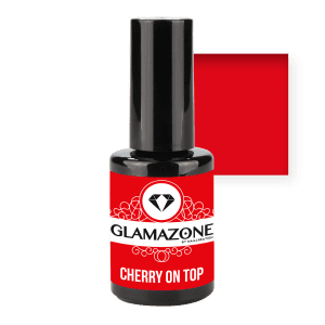 Glamazone Red Gel Polish Cherry on top