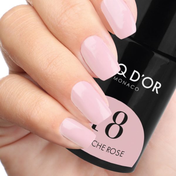 LAQ D'OR Gel Polish #18 Grenache Rose - Image 3