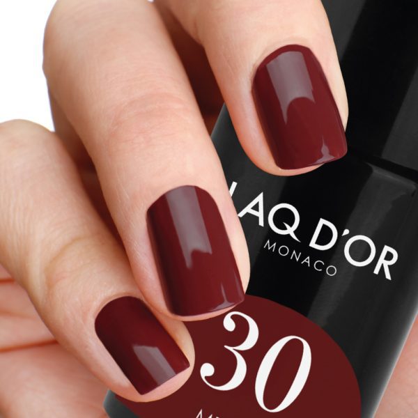 LAQ D'OR Gel Polish #30 Merlot - Image 3