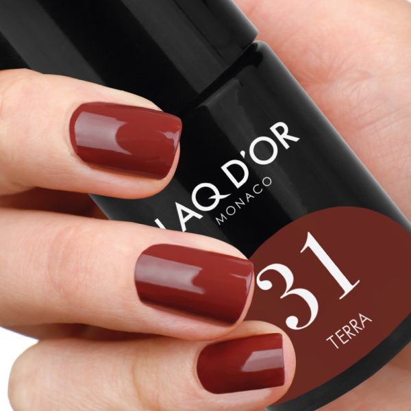 LAQ D'OR Gel Polish #31 Terra - Image 3