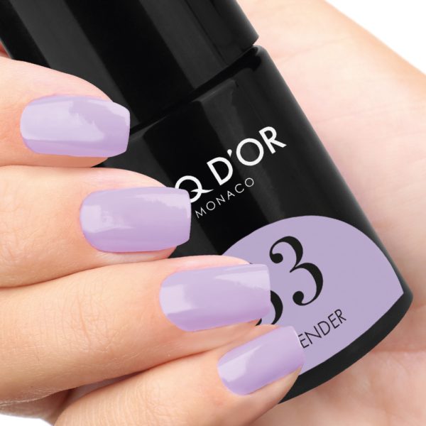 LAQ D'OR Gel Polish #33 Lavender - Image 3