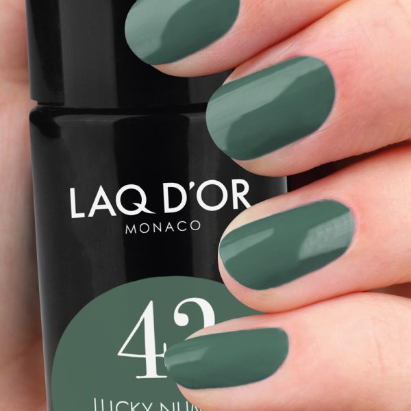 LAQ D'OR Gel Polish #42 Lucky number 7 - Image 3