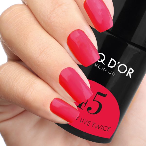 LAQ D'OR Gel Polish #45 You Only Live Twice - Image 3