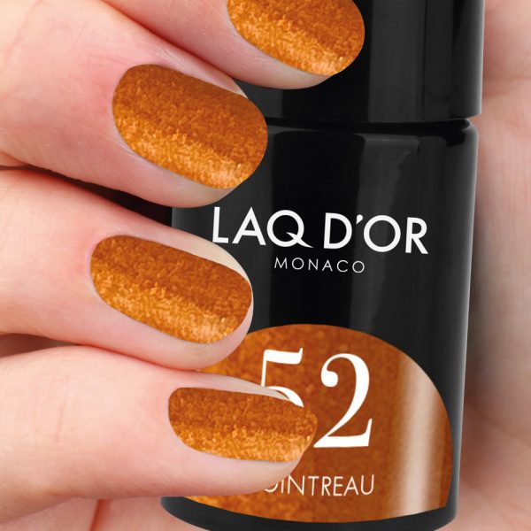 LAQ D'OR Gel Polish #52 Cointreau - Image 3