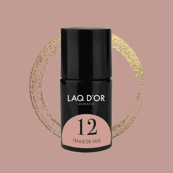 LAQ D'OR nude gellak tenue de ville