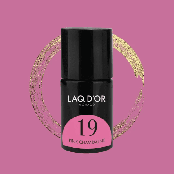 LAQ D'OR gellak Pink champagne