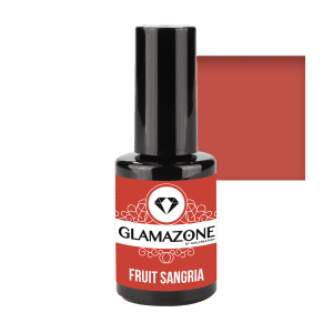 Red gel polish Glamazone