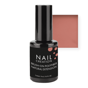 Brush on PolyFiber Builder gel Natural Extension