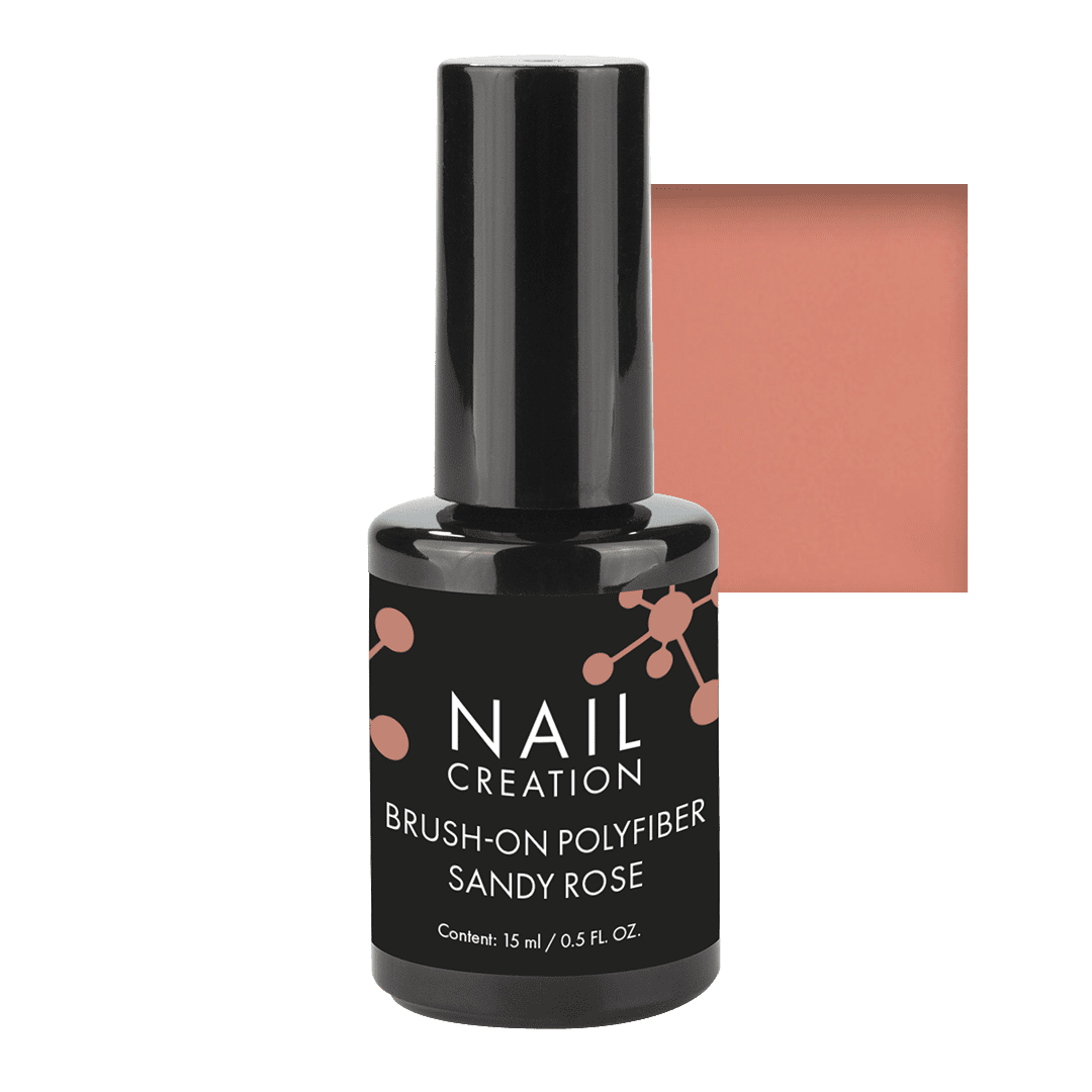 Brush on PolyFiber gel - Sandy Rose