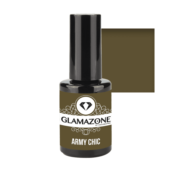 Army green tpo & hema vrije Glamazone gellak