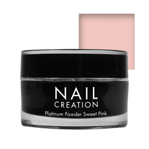 Platinum acryl powder sweet pink from Nail Creation