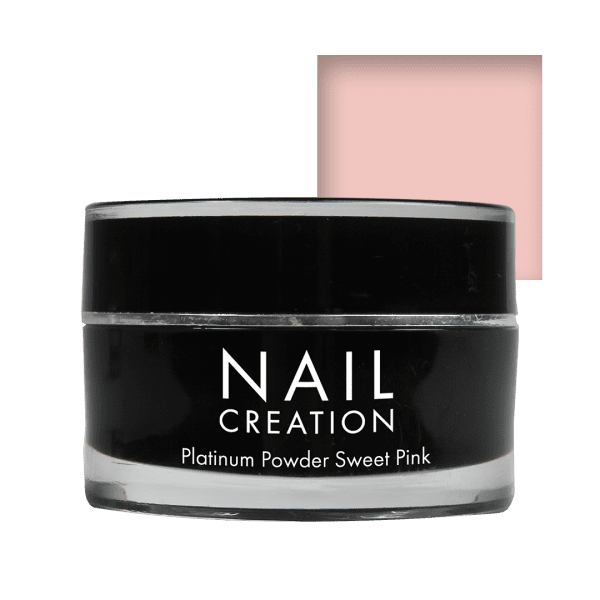 Platinum acryl powder sweet pink from Nail Creation