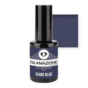 Modern blue denim tpo & hema free Glamazone gel polish