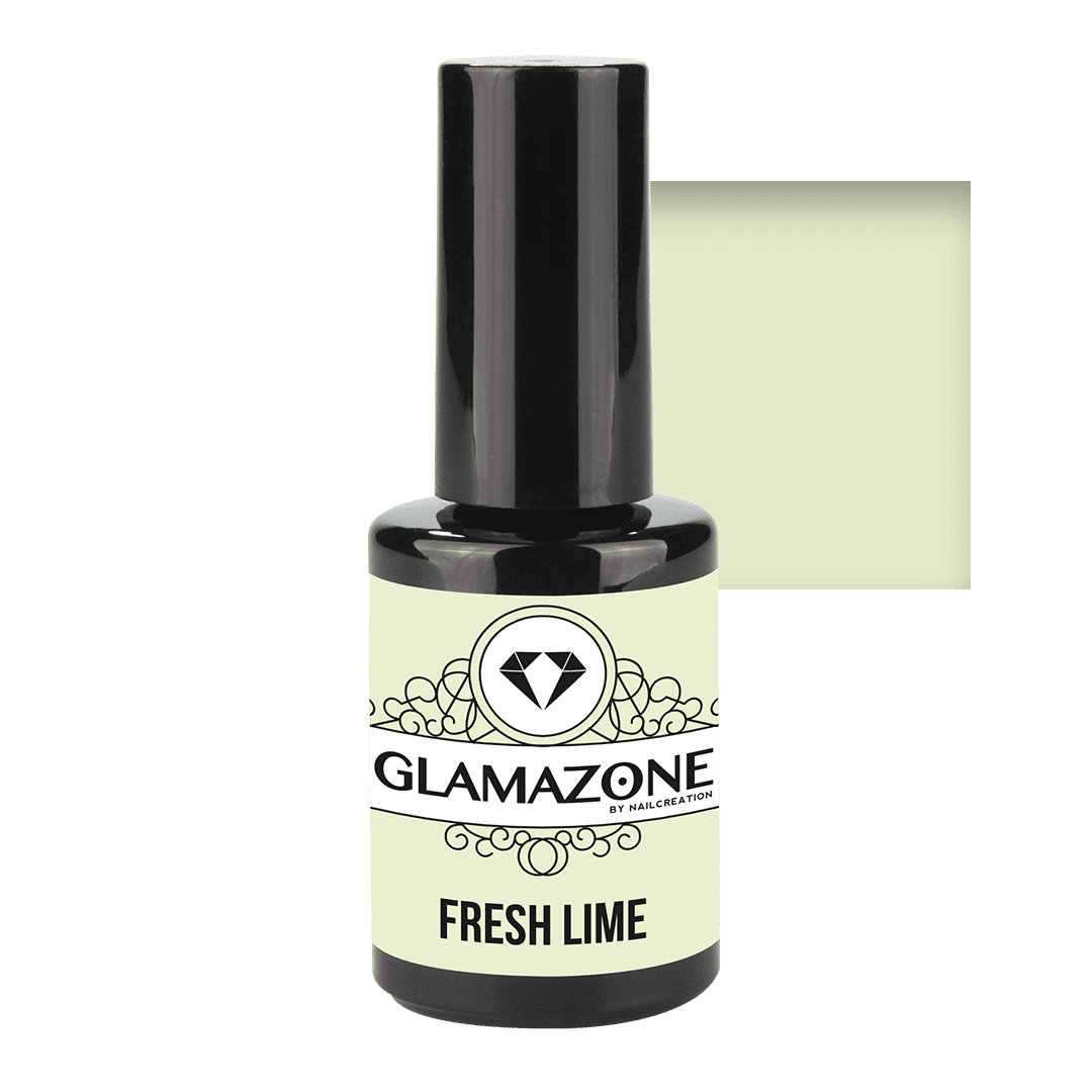 Glamazone color gel polish fresh lime