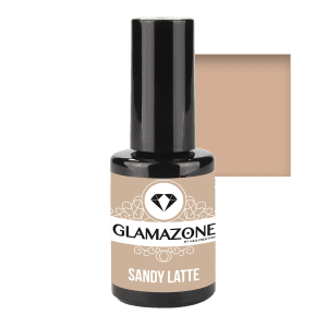 Creamy nude-beige Glamazone kleur gellak Sandy Late