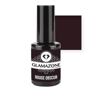 Burgundy red Glamazone gel polish